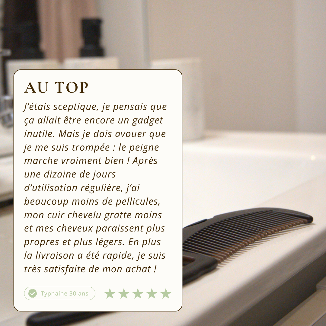 Peigne anti-pelliculaire